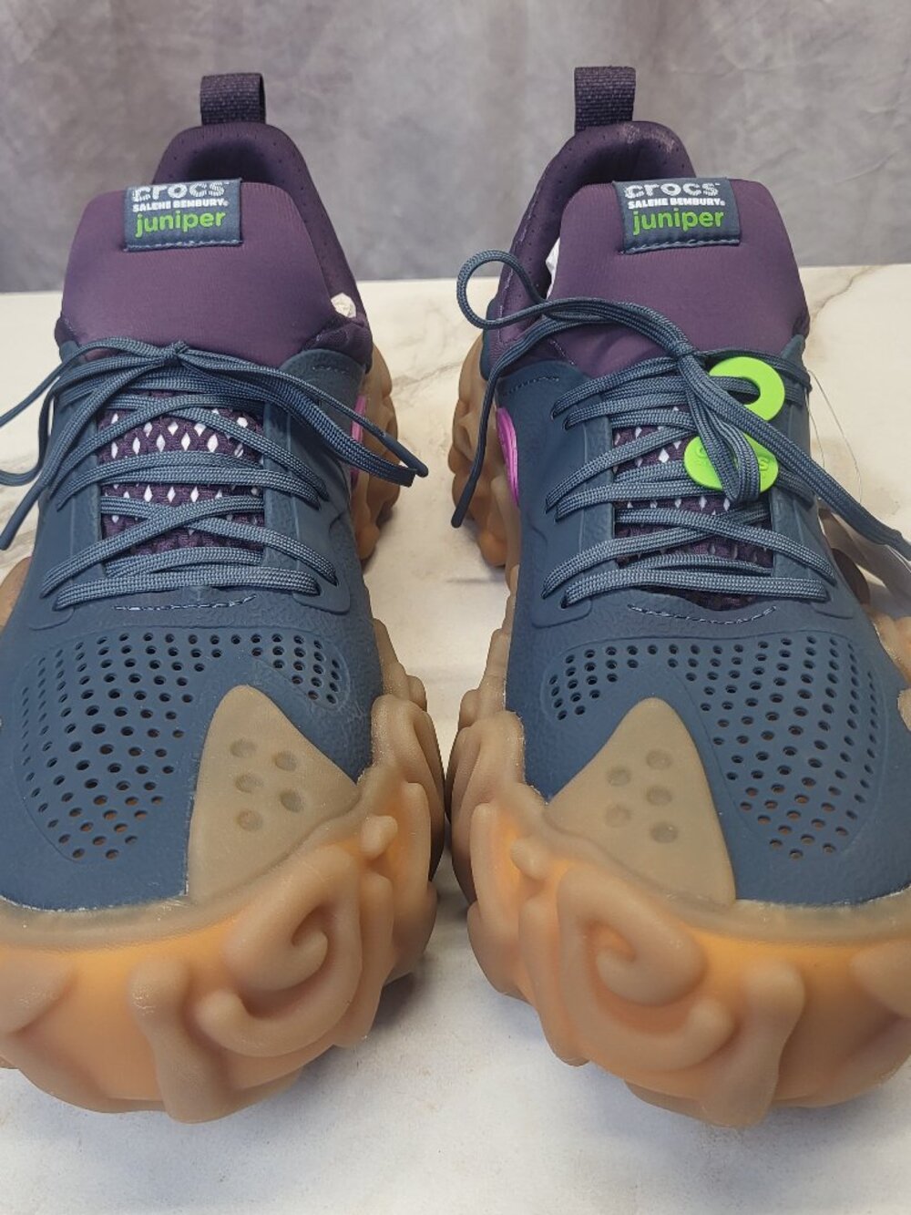 Crocs Salehe Bembury Juniper Taro Size 13 Men's Navy Purple